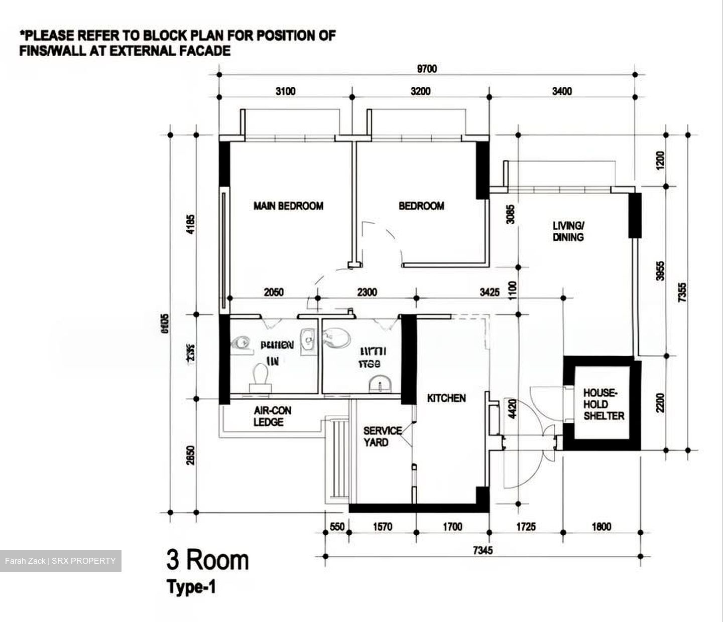 Blk 114B Alkaff Oasis (Toa Payoh), HDB 3 Rooms #603743891